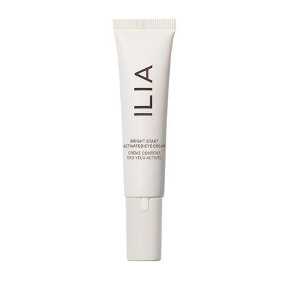 ILIA Plant-Based Bright Start Activated Eye Cream with Massage Tool Tip – Weightless Cooling Eye Cream for Puffiness & Fine Lines, Silicone-Free, Cruelty-Free, Vegan Clean Beauty (0.5 oz) Avelisse