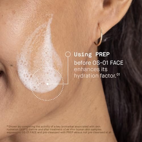 OneSkin PREP Facial Cleanser – Gentle Exfoliating Gel for Balanced, Sensitive Skin Avelisse