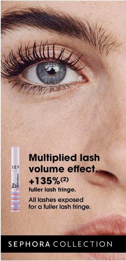 Sephora Collection Big By Definition Defining & Volumizing Mascara - Long-Wearing Mascara for Fuller Lashes (2 Pack) Avelisse