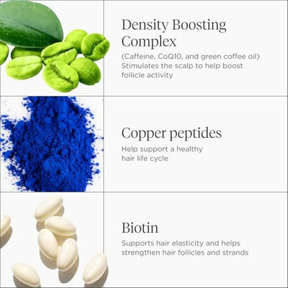 Briogeo Destined for Density Caffeine + Biotin Peptide Density Serum – Increases Hair Thickness & Volume for Fine or Thinning Hair, Fast-Absorbing, Non-Greasy, Fragrance-Free, Vegan & Cruelty-Free Avelisse