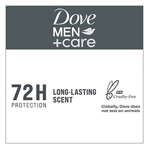 DOVE MEN + CARE Deodorant Stick Morning Fresco, Aluminum Free, 72-Hour Odor Protection, 3 oz (Pack of 3) Avelisse