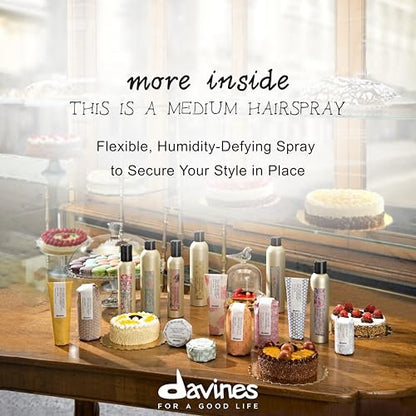 Davines This Is A Medium Hair Spray - Medium Hold Flexible Finish, Fine Mist, Humidity Resistant, 13.53 Fl Oz Avelisse