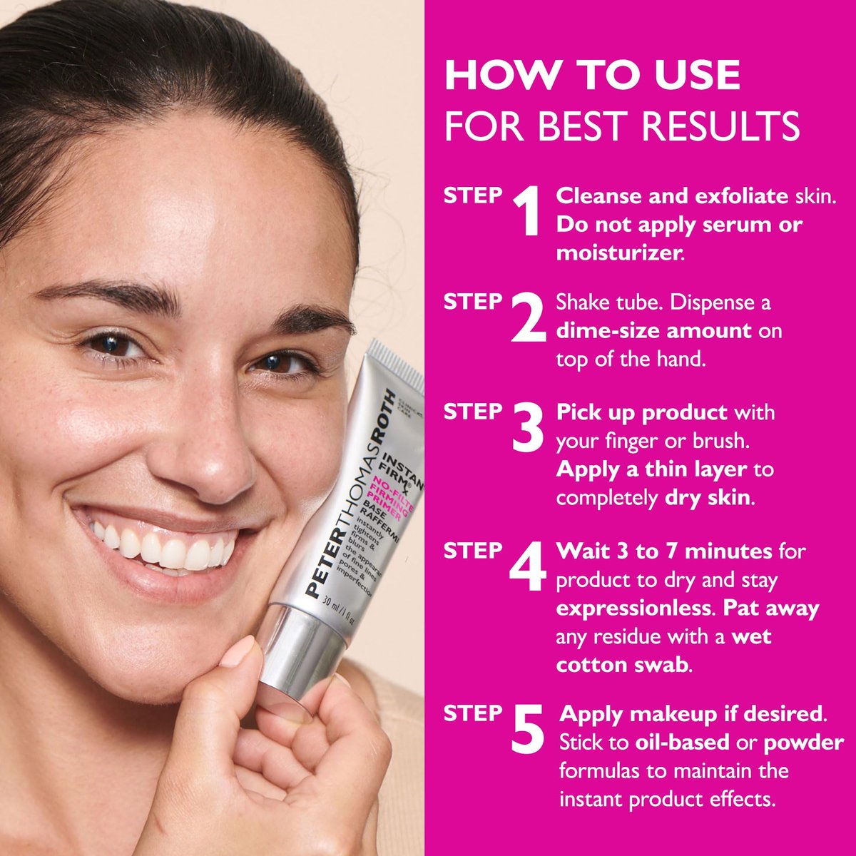 Peter Thomas Roth Instant FIRMx No-Filter Primer – Instant Skin Tightener & Blurring Face Primer Avelisse