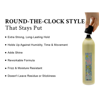 Davines This Is An Extra Strong Hair Spray - Extreme Hold, Humidity Resistant & Long Lasting, 13.53 Fl Oz Avelisse