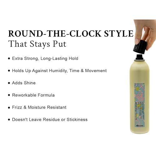 Davines This Is An Extra Strong Hair Spray - Extreme Hold, Humidity Resistant & Long Lasting, 13.53 Fl Oz Avelisse