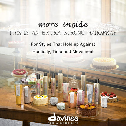 Davines This Is An Extra Strong Hair Spray - Extreme Hold, Humidity Resistant & Long Lasting, 13.53 Fl Oz Avelisse