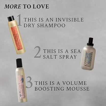 Davines This Is A Medium Hair Spray - Medium Hold Flexible Finish, Fine Mist, Humidity Resistant, 13.53 Fl Oz Avelisse