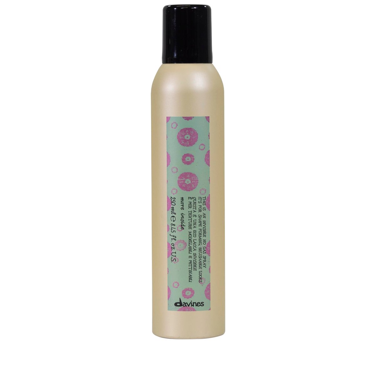 Davines This Is An Invisible No Gas Spray, Medium Hold Natural Finish - Non-Aerosol Spray for Brushable Hold, 8.45 Fl Oz Avelisse