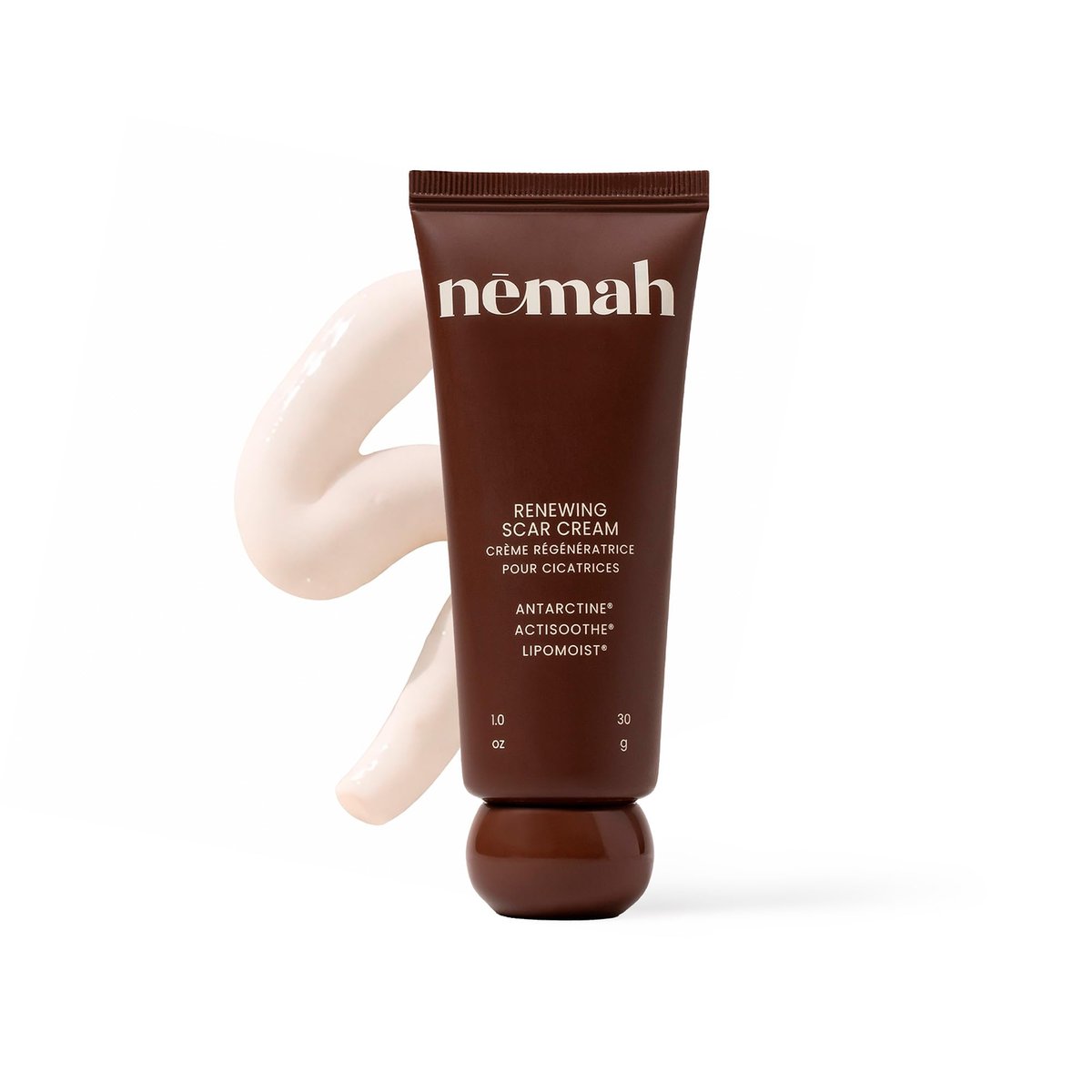 Nemah Restorative Scar Treatment – C-Section Recovery Cream for Surgical Scars, Acne Marks, Dermatologist Approved, Antioxidant Rich Vegan Formula, 1 oz Avelisse