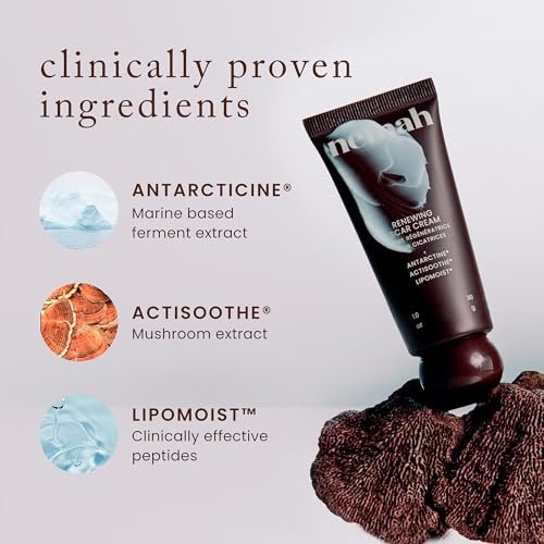 Nemah Restorative Scar Treatment – C-Section Recovery Cream for Surgical Scars, Acne Marks, Dermatologist Approved, Antioxidant Rich Vegan Formula, 1 oz Avelisse