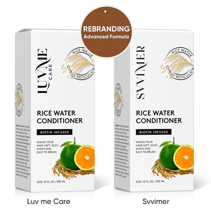 Luv Me Care Rice Water Hair Thickening Conditioner with Biotin - 10 Fl Oz Avelisse