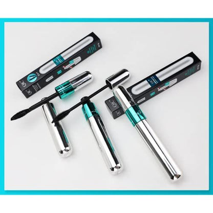 2 Pack Lash Cosmetics Mascara – 5x Longer Lashes, Waterproof Volume & Length, Long-Lasting Black Mascara