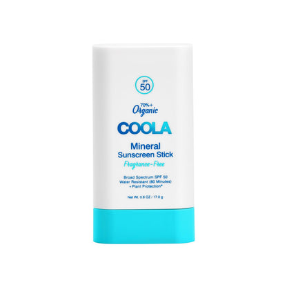 COOLA Organic Mineral Sunscreen SPF 50 Sunblock Stick – Dermatologist Tested, Vegan & Gluten Free Daily Protection, 0.6 oz Avelisse