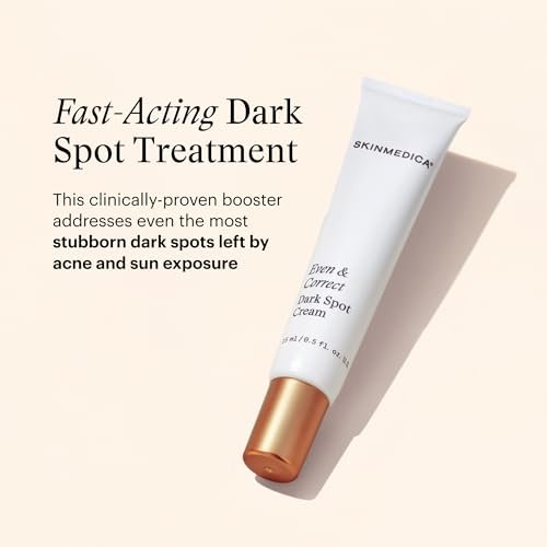 SkinMedica Even & Correct Dark Spot Cream - 0.5 Fl Oz | Reduce Stubborn Dark Spots Avelisse