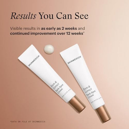 SkinMedica Even & Correct Dark Spot Cream - 0.5 Fl Oz | Reduce Stubborn Dark Spots Avelisse