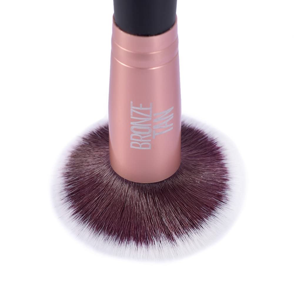 Bronze Tan Self Tanner Accessory Kit - 4 Piece Set with Tanning Mitt, Exfoliating Mitt, Back Applicator, Face & Hand Brush - görsel 12
