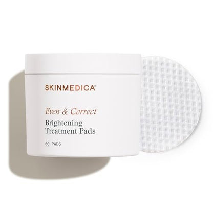 SkinMedica Even & Correct Brightening Treatment Pads – 10% Glycolic Acid Exfoliating Face Pads, Retinol-Free, Alcohol-Free, Hydroquinone-Free, 60 Count Avelisse