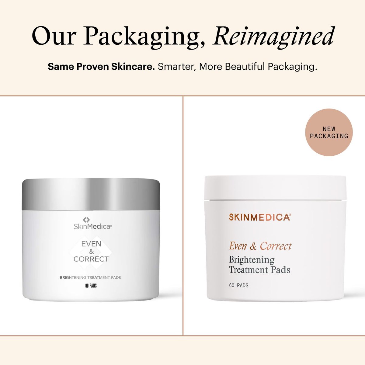 SkinMedica Even & Correct Brightening Treatment Pads – 10% Glycolic Acid Exfoliating Face Pads, Retinol-Free, Alcohol-Free, Hydroquinone-Free, 60 Count Avelisse