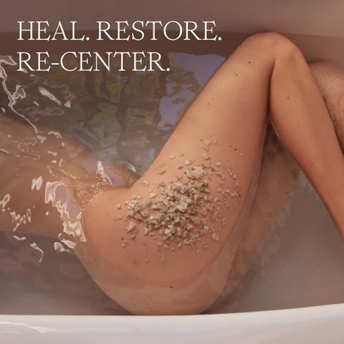 HigherDOSE Serotonin Soak Magnesium Bath Salts - Natural Detox & Muscle Recovery with Magnesium Flakes, Algae, Apple Cider Vinegar, 32 oz Avelisse