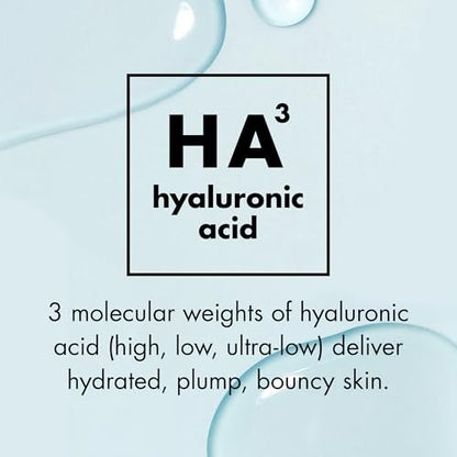 e.l.f. SKIN Holy Hydration! Triple Bounce Serum - 1.7% Hyaluronic Acid Serum for Plump, Bouncy, Hydrated Skin - Vegan & Cruelty-Free Avelisse