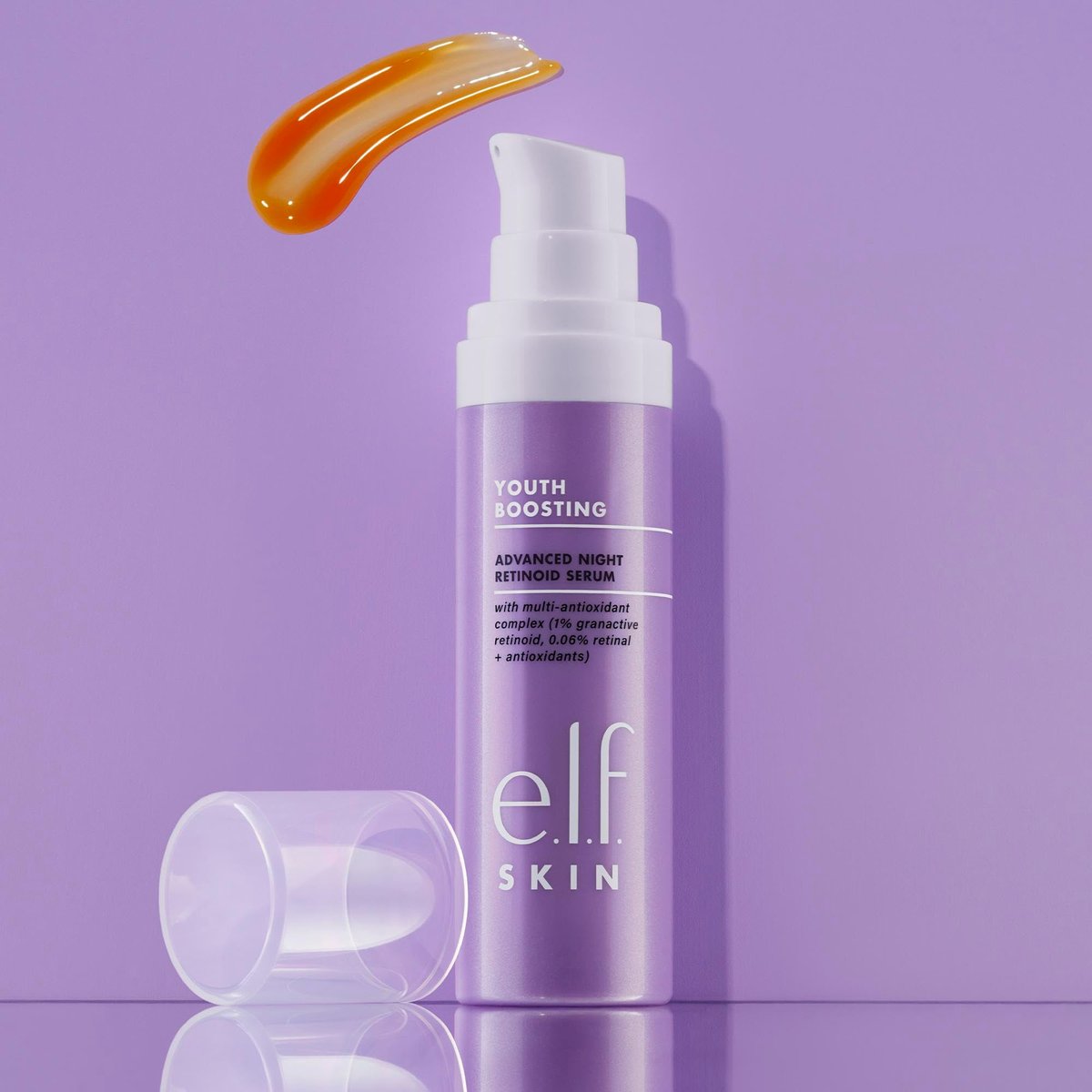 e.l.f. SKIN Youth Boosting Advanced Night Retinoid Serum – Anti-Aging Face Serum for Fine Lines & Wrinkles, Vegan & Cruelty-Free (1 Fl Oz) - görsel 4