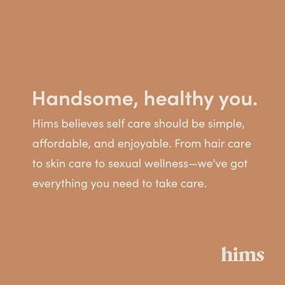 Hims Thick Fix Shampoo & 5% Minoxidil Foam Solution Set - Hair Strengthening & Thickening for Men - Paraben-Free & Vegan - Eucalyptus Grove Scent Avelisse