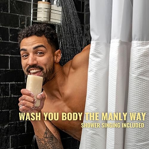 San Francisco Soap Company The Man Collection Set - Citrus, Patchouli, Red Clover Soaps - Natural, No Harmful Chemicals - Made in USA - görsel 4