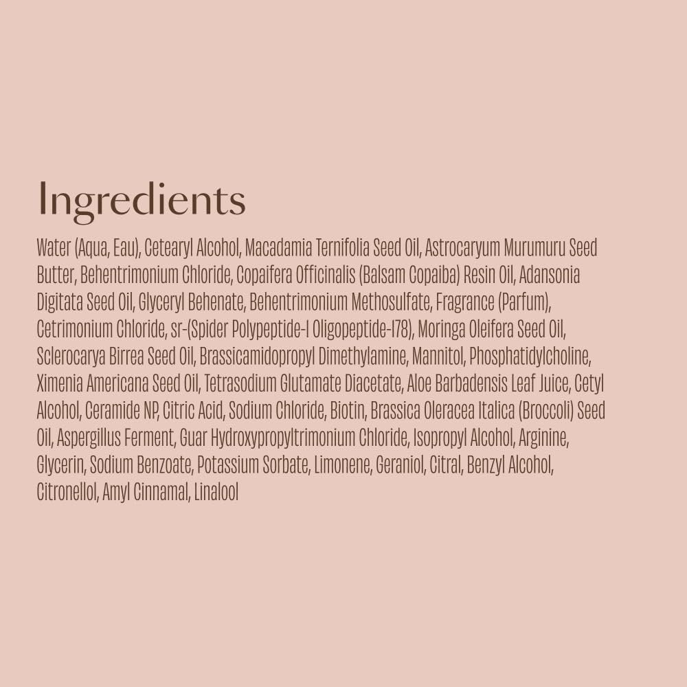 VEGAMOUR HYDR-8 Hydrate and Repair Conditioner - Hydrating Conditioner with Marula Oil, Moringa Oil, Ceramides & Biotin for Dry Hair - 8 Fl Oz Avelisse