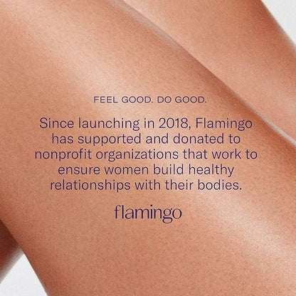Flamingo Women's Body Hair Removal Cream - 2 Pack, 6.76 fl oz Each - Gentle Hair Remover for Legs, Arms, Underarms, Stomach, and Bikini Line Avelisse