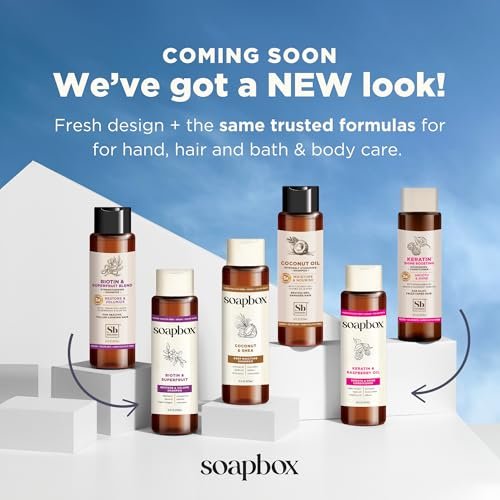 Soapbox Mane Tamer Leave-In Conditioner Spray - Tame Frizz, Smooth Flyaways, Hydrate & Detangle Dry Damaged Hair - Paraben Free Vegan 8 oz - görsel 16