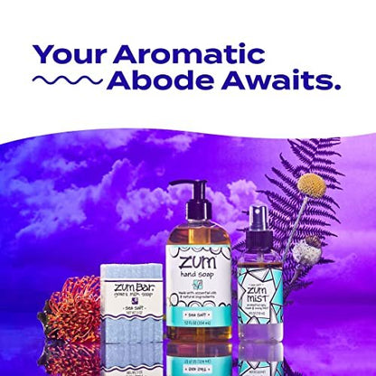 Zum Indigo Wild Goat's Milk Soap Bar - Patchouli Blends (3 Pack) - All-Natural Hand & Body Soap with Essential Oils Avelisse