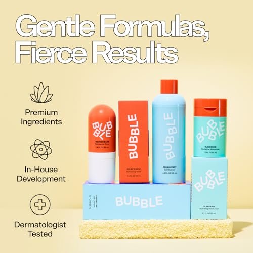 Bubble Skincare Level Up Gel Face Moisturizer for Oily Skin - Travel Size Lightweight Gel Moisturizer with Niacinamide + Zinc, Balancing & Hydrating Face Lotion to Improve Texture & Reduce Shine (50ml) - görsel 12