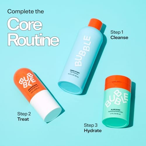 Bubble Skincare Bounce Back Hydrating Toner Spray - Balancing & Pore Minimizing Toner with Niacinamide for Oily Skin - Travel Size (1.86 fl oz) - görsel 16