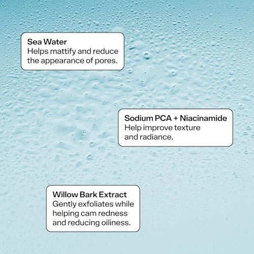Bubble Skincare Bounce Back Hydrating Toner Spray - Balancing & Pore Minimizing Toner with Niacinamide for Oily Skin - Travel Size (1.86 fl oz) - görsel 8