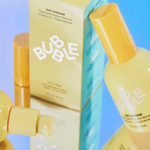 Bubble Skincare Day Dream Vitamin C Serum - Lightweight Hydrating Face Serum with Niacinamide + Ceramides - Helps Even Skin Tone & Improve Texture - Summer Skincare Essential (30ml) - görsel 9