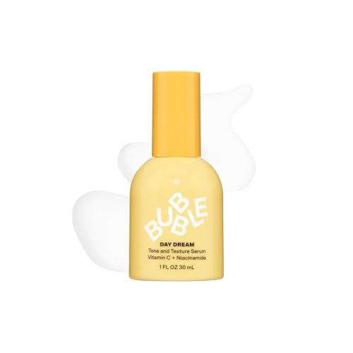 Bubble Skincare Day Dream Vitamin C Serum - Lightweight Hydrating Face Serum with Niacinamide + Ceramides - Helps Even Skin Tone & Improve Texture - Summer Skincare Essential (30ml) - görsel 1