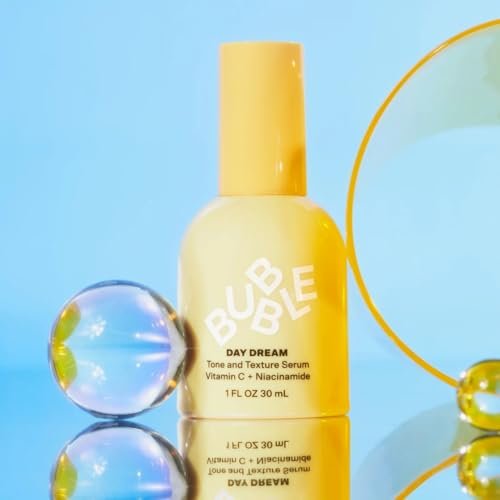 Bubble Skincare Day Dream Vitamin C Serum - Lightweight Hydrating Face Serum with Niacinamide + Ceramides - Helps Even Skin Tone & Improve Texture - Summer Skincare Essential (30ml) - görsel 3