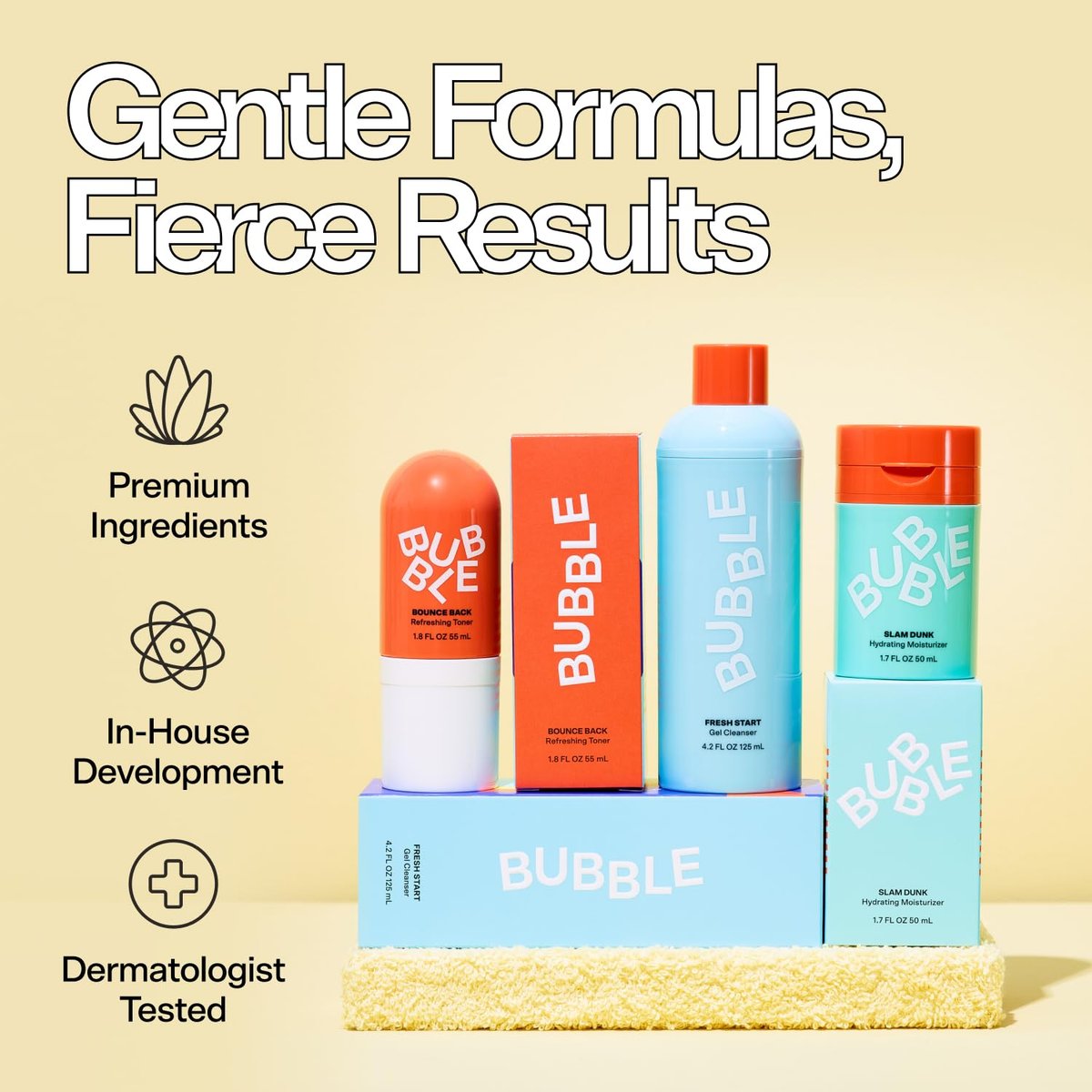 Bubble Skincare Over Night Hydrating Sleep Mask - Gentle Exfoliating Overnight Face Mask for Skin Barrier Repair with Mandelic Acid & Sodium PCA (50ml) - görsel 13