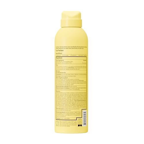 Sun Bum Kids SPF 50 Sunscreen Clear Body Spray - Broad Spectrum Water-Resistant with Vitamin E - Hawaii 104 Act Compliant - 6 oz Avelisse