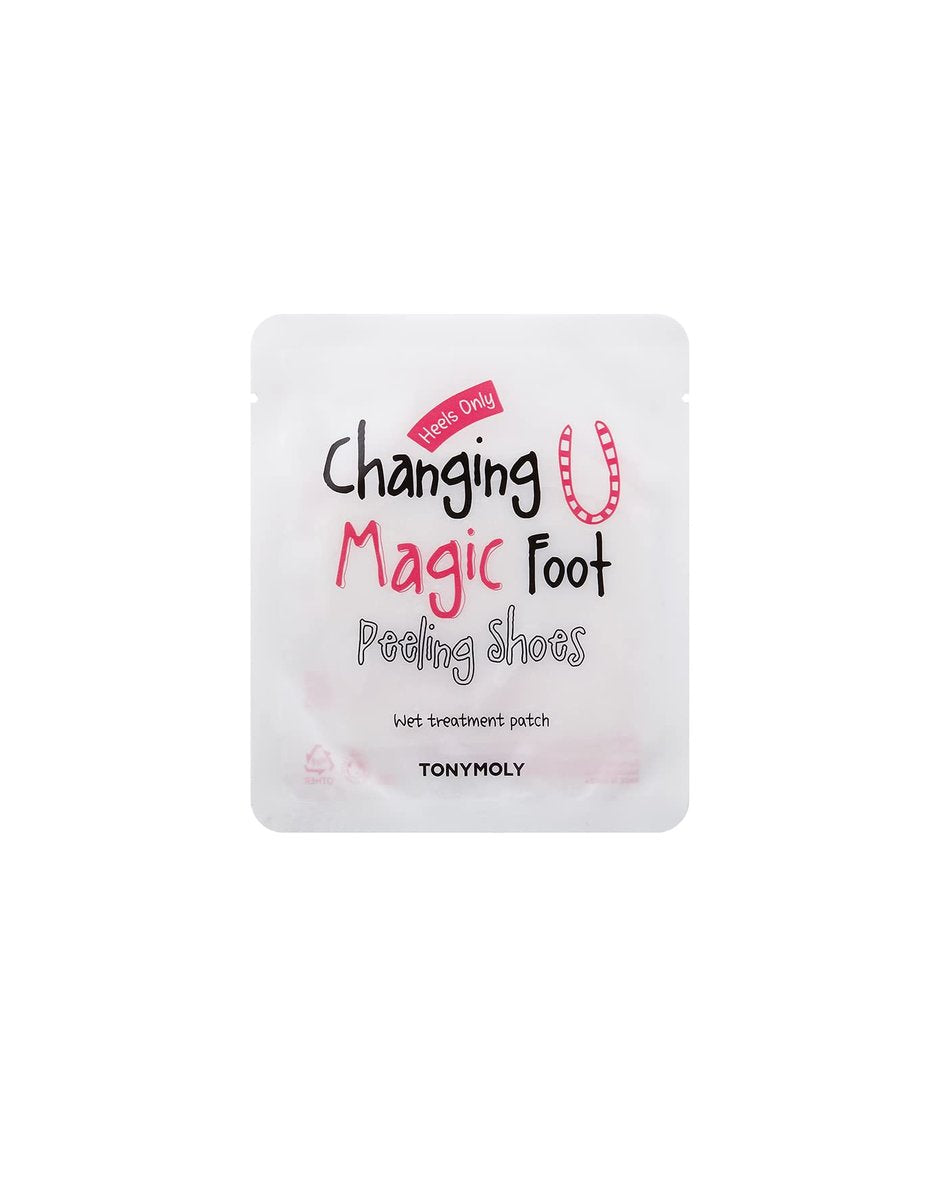 TONYMOLY Changing U Magic Foot Peeling Shoes – Exfoliating Foot Mask with AHA & Watermelon Extract for Dry, Cracked Heels & Callus Removal, Baby Soft Feet Spa Treatment, 1 Pair - görsel 3