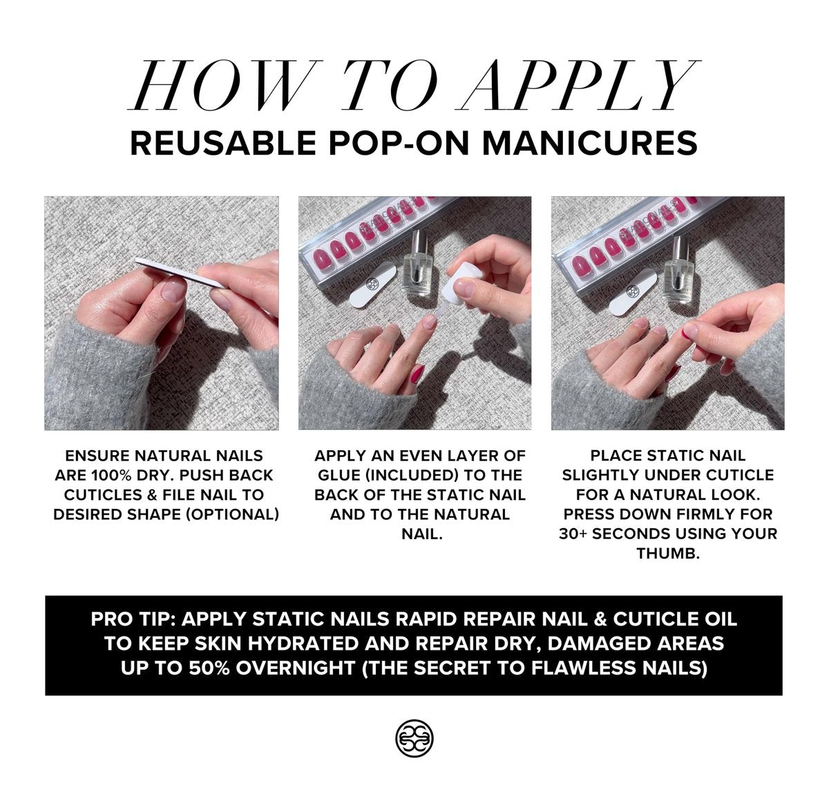 Static Nails Brush On Nail Glue – Mess-Free, Long-Lasting Adhesive for Press-Ons & Acrylic Tips - görsel 7