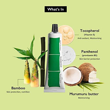HARUHARU wonder Black Bamboo Nourishing Calming Hand & Nail Cream – Deep Nourishing, Cracked Hands, Softens Cuticles, Non-Greasy, Murumuru Butter, Vegan, Cruelty-Free, Korean Skincare, 1.69 fl.oz