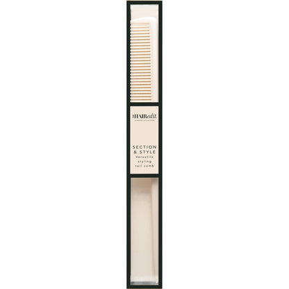 The Hair Edit Section & Style Rat Tail Comb – Durable Cellulose Acetate Material: Unlike cheap plastic combs, – Image 13