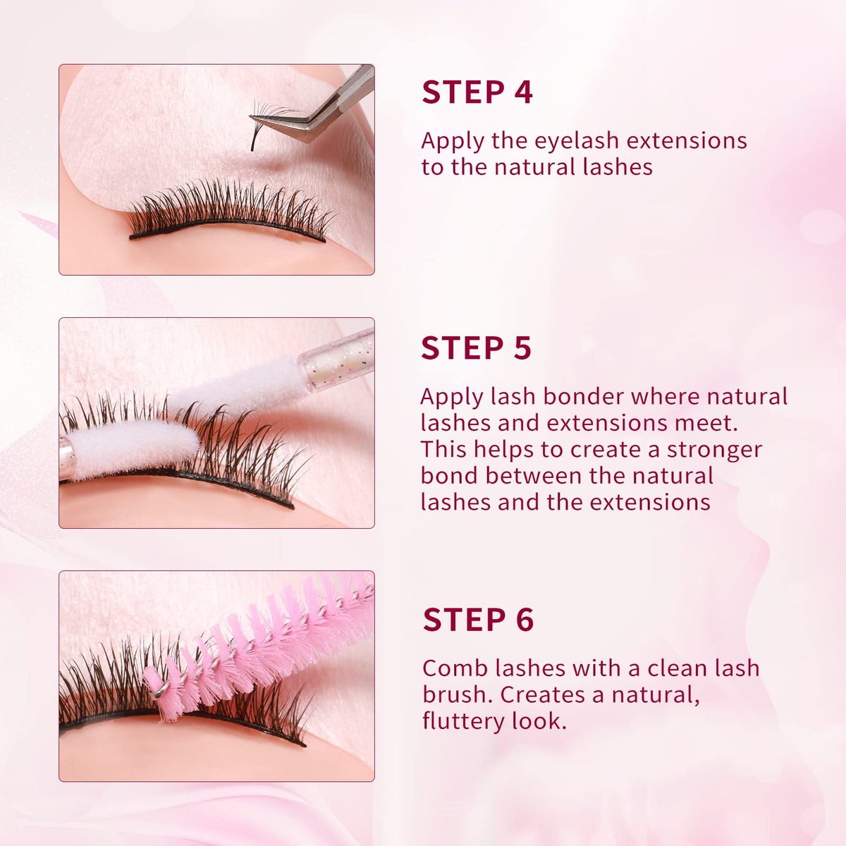 VEYES INC Super Lash Bonder for Eyelash Extensions – SU-PREP Bonder, Glue Accelerator & Lash Sealant - görsel 11