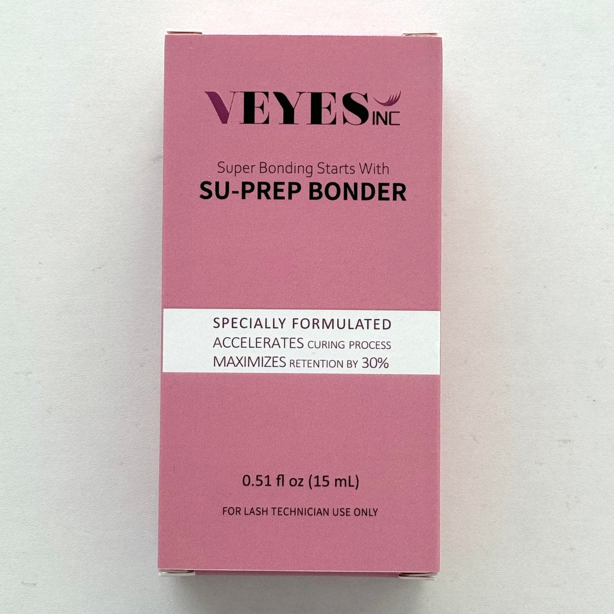 VEYES INC Super Lash Bonder for Eyelash Extensions – SU-PREP Bonder, Glue Accelerator & Lash Sealant - görsel 13