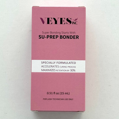 VEYES INC Super Lash Bonder for Eyelash Extensions – SU-PREP Bonder, Glue Accelerator & Lash Sealant