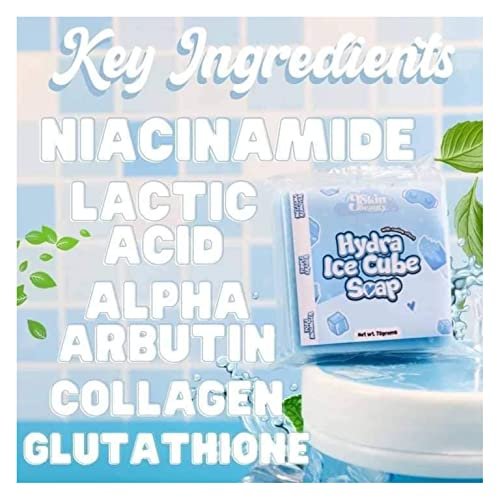 J Skin Beauty HYDRA ICE CUBE Soap - 3 Bars, 70g Each - Hydrating Facial & Body Cleanser - görsel 7