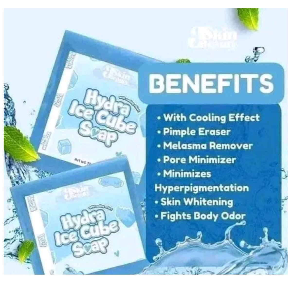 J Skin Beauty HYDRA ICE CUBE Soap - 3 Bars, 70g Each - Hydrating Facial & Body Cleanser - görsel 3