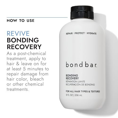 Bondbar Treatment for Damaged Hair – Repairs, Protects & Hydrates Colored or Chemically Treated Hair – Vegan & Cruelty-Free – 8 Fl Oz Avelisse