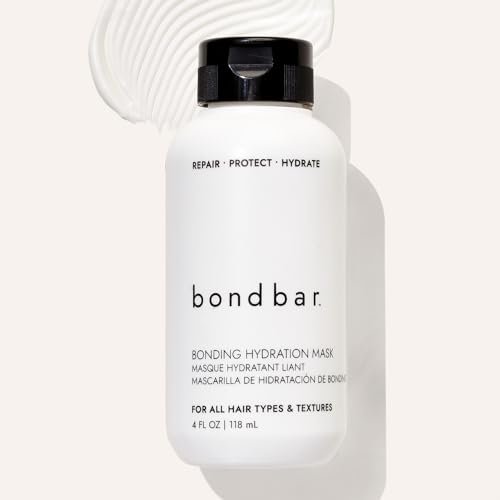Bondbar Bonding Hydration Mask for Damaged Hair - Adds Volume, Smooths & Hydrates All Hair Types | Vegan & Cruelty-Free, 4 Fl Oz - görsel 8